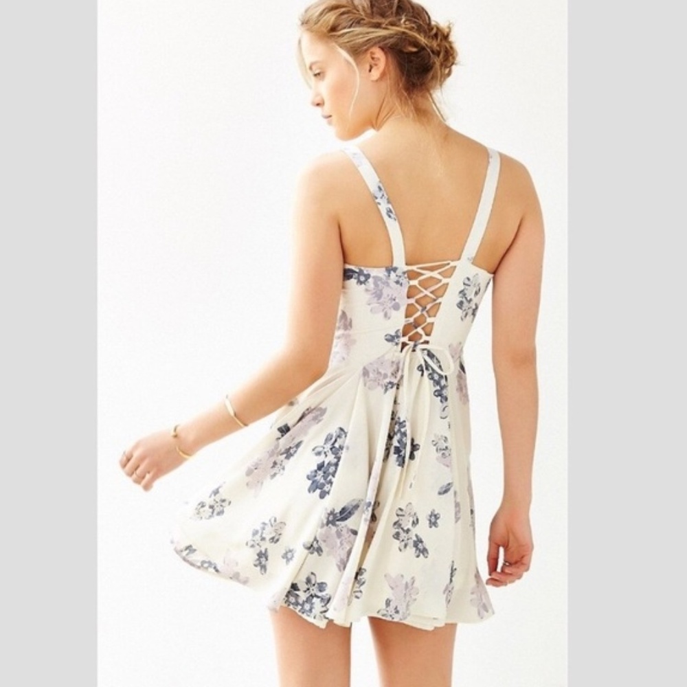 Margot Crepe Floral Day Dress
